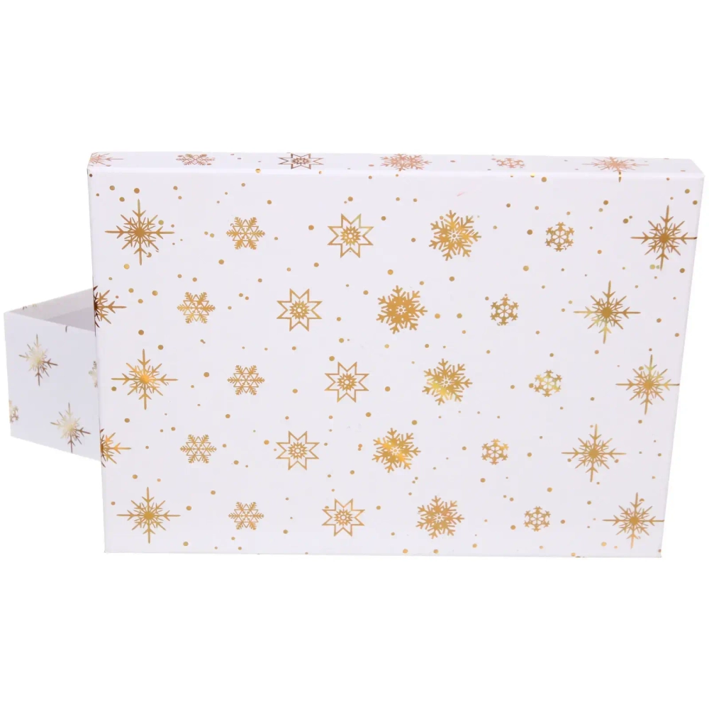 Коробка подарочная «Новогодний переполох» 35*25*10 см