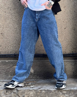 Джинсы ISSAYA Loose Fit Blue Ice Wash