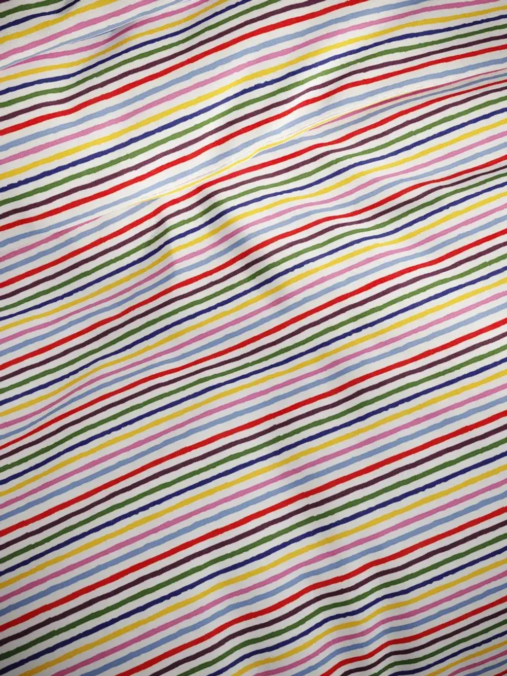 Наволочка комплект 2шт перкаль Сказка "Радужная полоска" 45х45 см на молнии