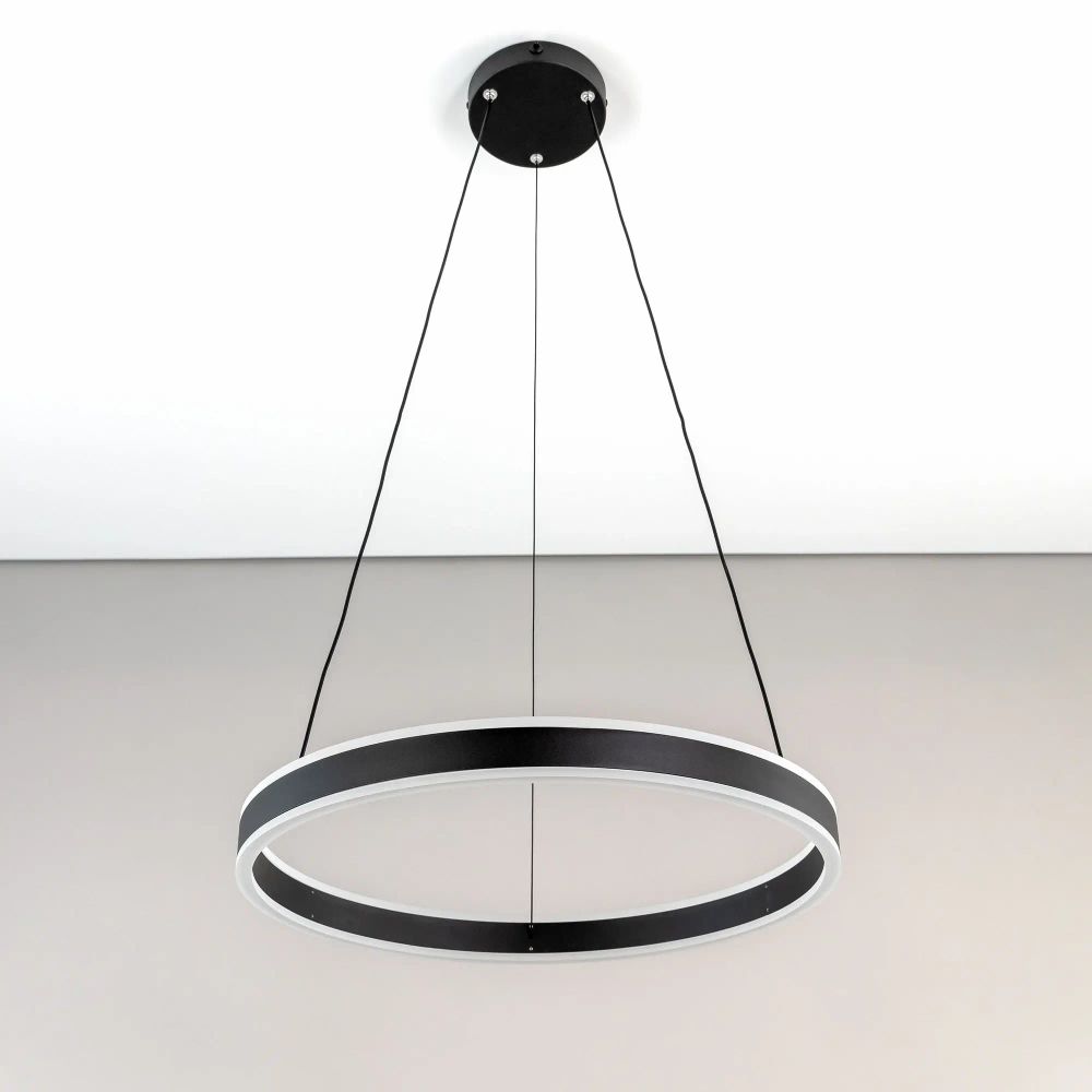 Citilux Дуэт CL719501 LED Люстра подвесная с пультом Чёрная