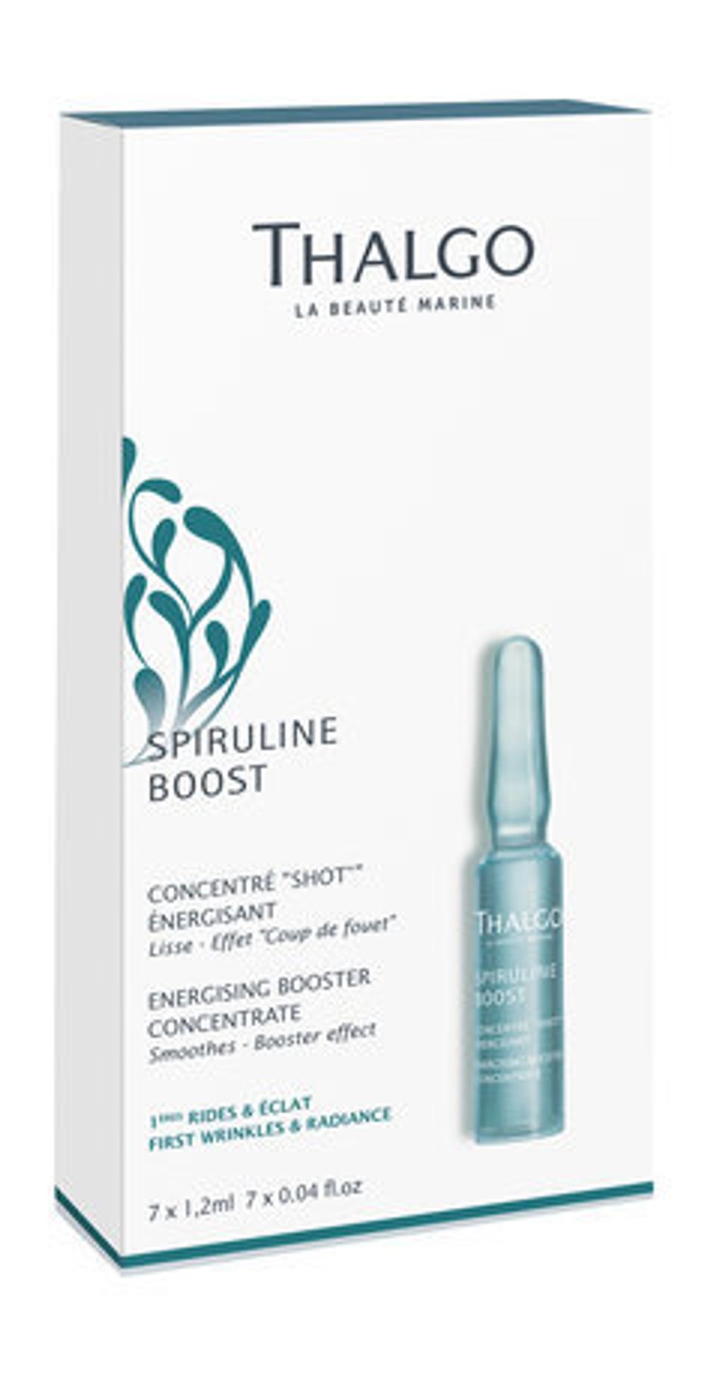 Thalgo Интенсивный Энергизирующий Концентрат Spirulina Boost Energising Concentrated Shot 7x1,2 мл