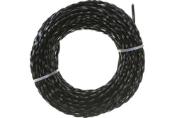 Леска Profline (15 м; 3 мм; скрученный квадрат; черный) PATRIOT 805402211