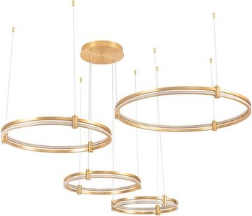 Люстра подвесная LED 120W 2800К-6500К 4006/05/04PL латунь Tooring Stilfort