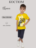 01-154-1 Комплект для мальчика (джемпер+шорты)