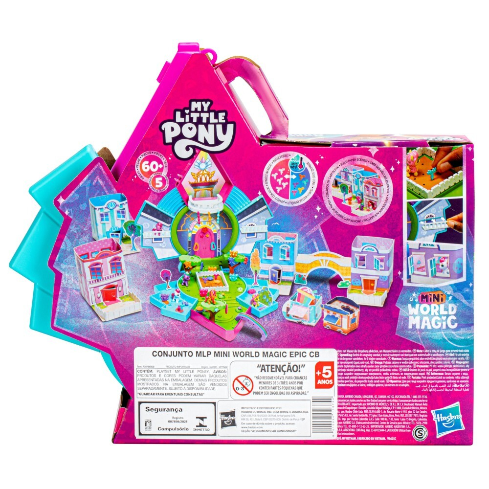 My Little Pony - Набор хрустальных фонарей для пони Mini World Magic + 5 фигурок F3875 / артикул   F3875  / GTIN 5010994117900