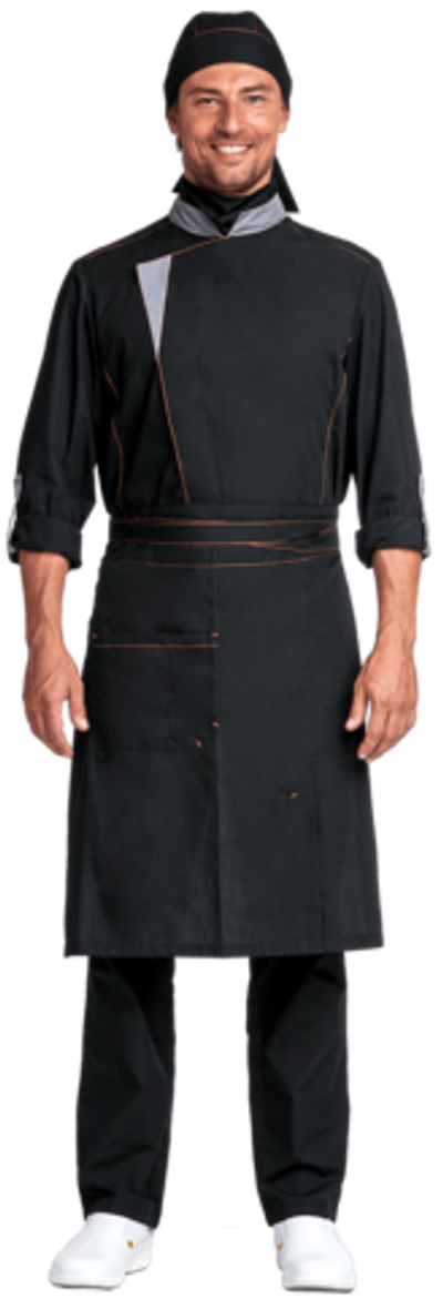 Костюм повара черный