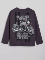 Лонгслив оверсайз кофта для мальчика