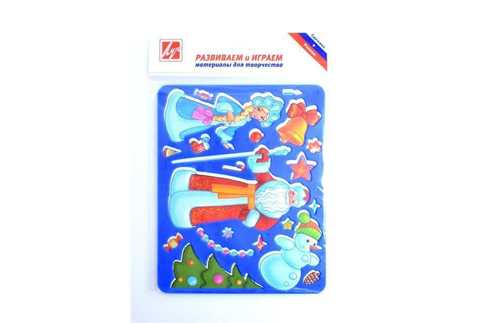 Трафарет "Новогодний праздник" (Луч)