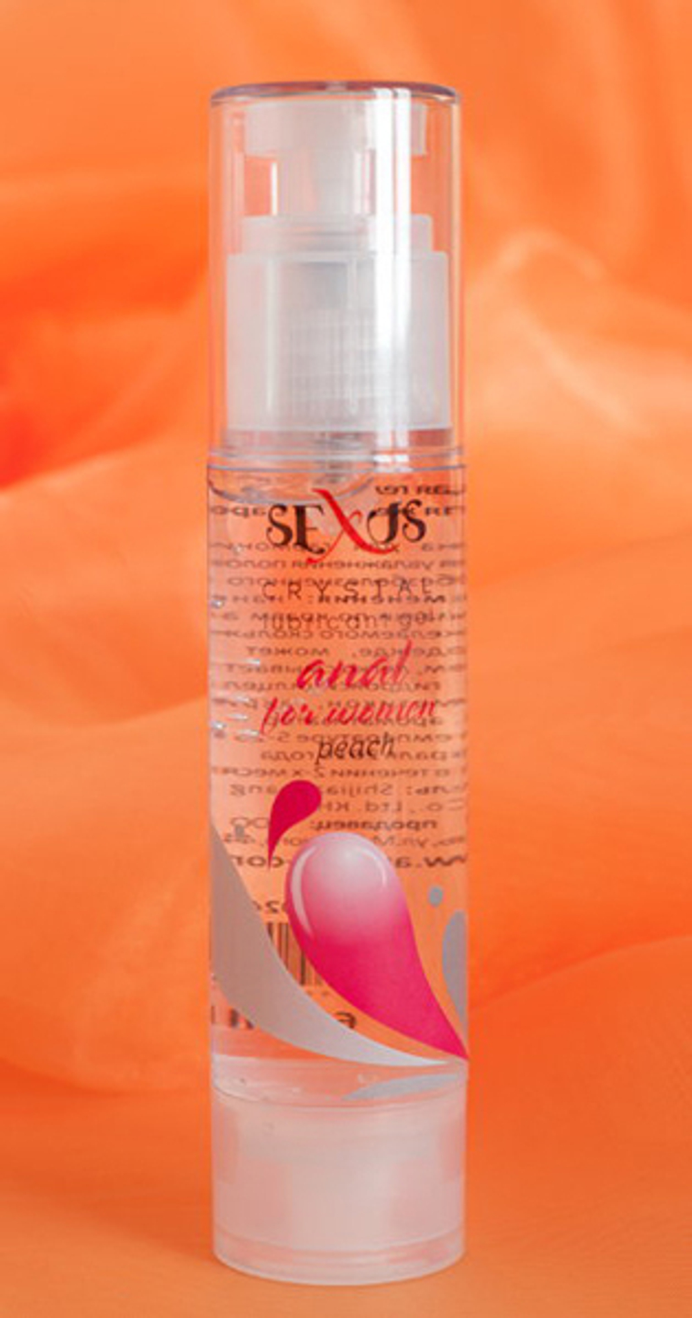 Анальная гель-смазка для женщин с ароматом персика Crystal Peach Anal