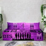 Бескаркасный диван кровать раскладной "BTS"