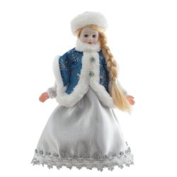 GAEM Снегурочка с ёмкостью для конфет, L18 W13 H33 см