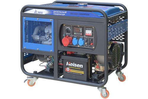 Дизель генератор трехфазный TSS SDG 12000EH3A - [11 кВт / 380V] эл. старт