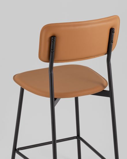 Стул полубарный Mikkie коричневый