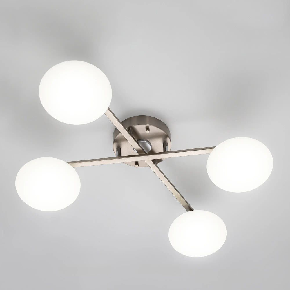 Citilux ATMAN SMART CL226A141 RGB LED Умная люстра Матовый Хром