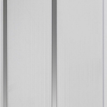 Панель ПВХ потолочная 2-х секционная СЕРЕБРО (3000х200х10мм)