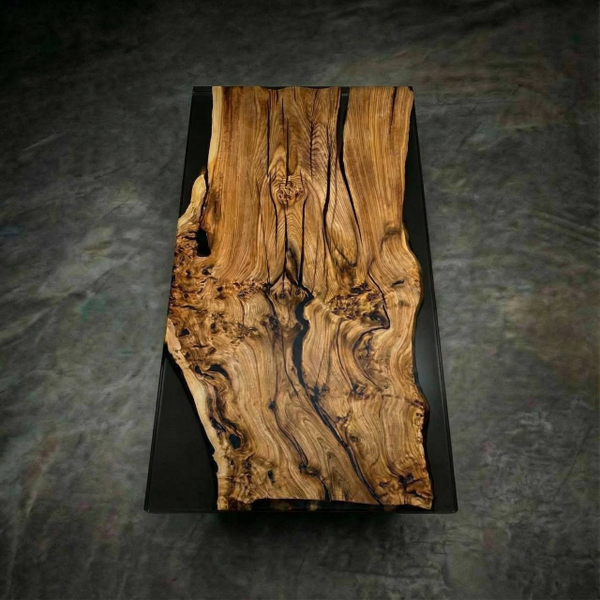 Карагач премиум с эпоксидной смолой