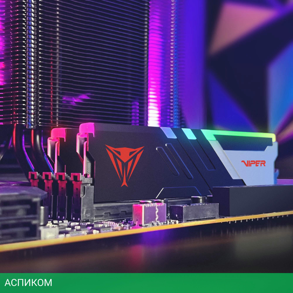 Оперативная память Patriot Viper Venom RGB 2x16GB DDR5 7400MHz (PVVR532G740C36K)