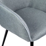 Стул Bradex Home Frida серо-синяя рогожка