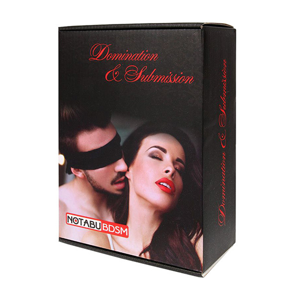 Черная маска с удлиненными ушками и заклепками Bior Toys Notabu NTB-80653