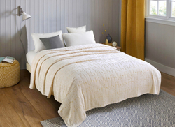 Плед 180х200 велсофт, ДизайнТекстиль, Лимонные зайки DP-02/180