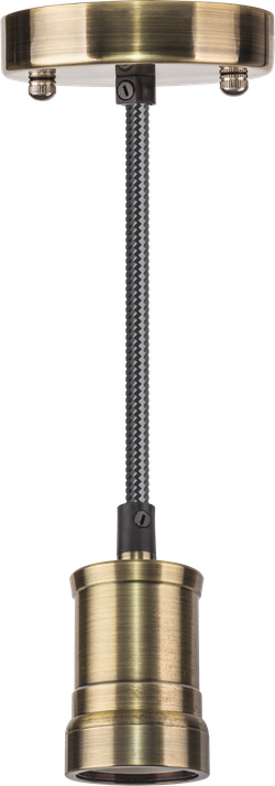 Светильник Navigator 61 521 NIL-SF01-007-E27 60Вт 1,5м. метал. черненая бронза