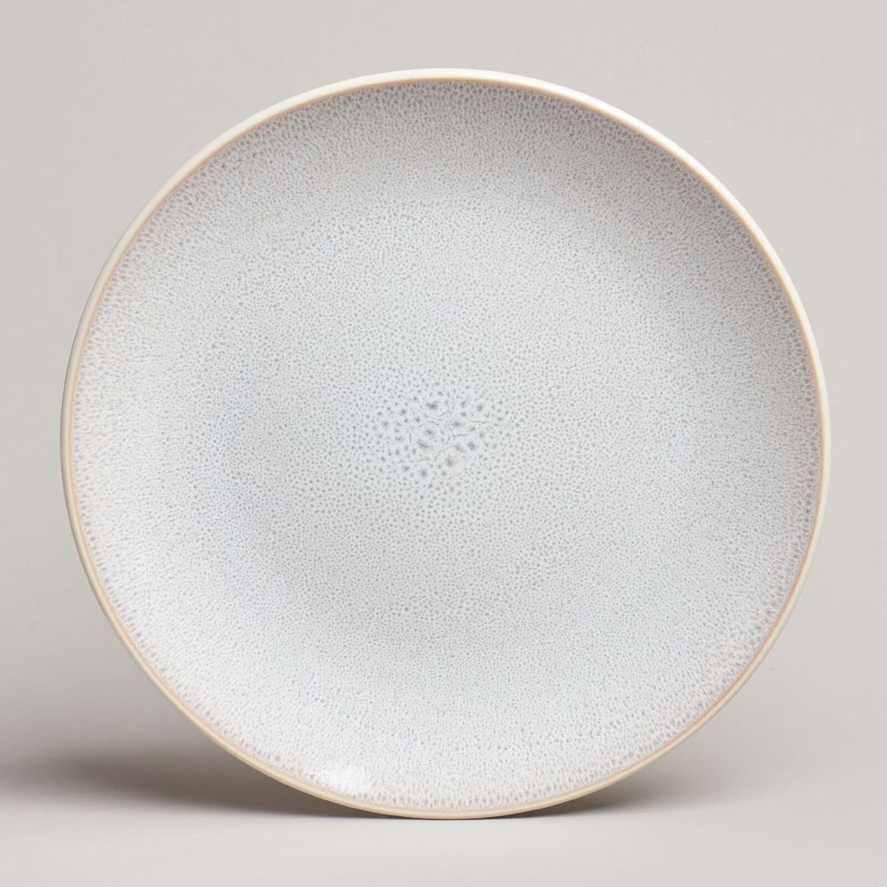 ТАРЕЛКА ОБЕДЕННАЯ BRONCO "CROCUS" 27 СМ БЕЖ (МАЛ.УП.=4ШТ./КОР=24ШТ.)