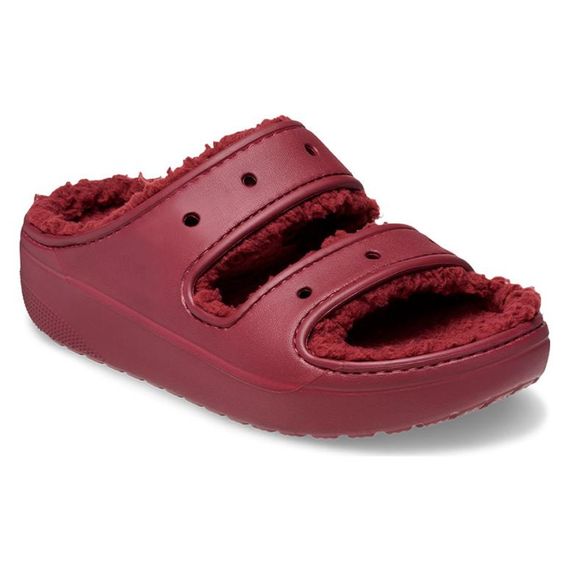 Crocs Classic Warm Fleece 'Pomegranate Red'
