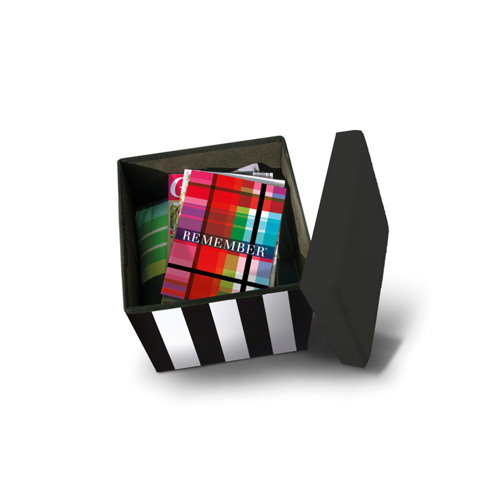 Пуф remember, black&white