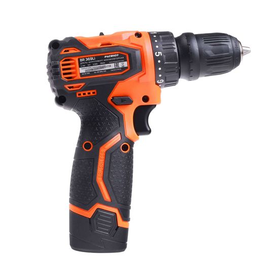 Аккумуляторный шуруповерт "PATRIOT" BR369Li