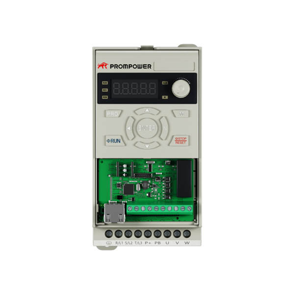 Частотный преобразователь 0.75кВт, 220В, 5A, Prompower - PD101-AB007, Серия PD101