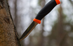 Нож Morakniv Companion F Serrated, нержавеющая сталь, оранжевый