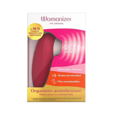 Бесконтактный клиторальный стимулятор Womanizer Mini (на батарейках)