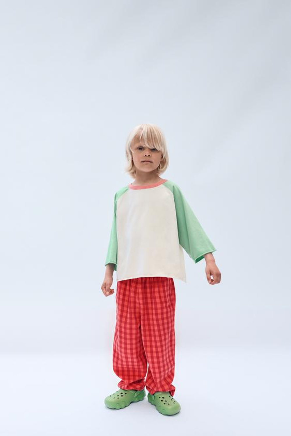 ZARA БРЮКИ BAGGY В КЛЕТКУ - LIMITED EDITION, С ПРИНТОМ