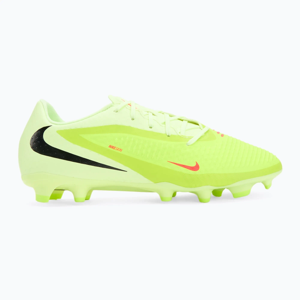 Футбольные бутсы Nike Phantom 6 Low Academy FG/MG hyper crimson/limelight/black