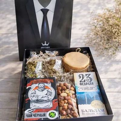 Фотография Набор подарочный еды «Джентльмену» купить в магазине Афлора