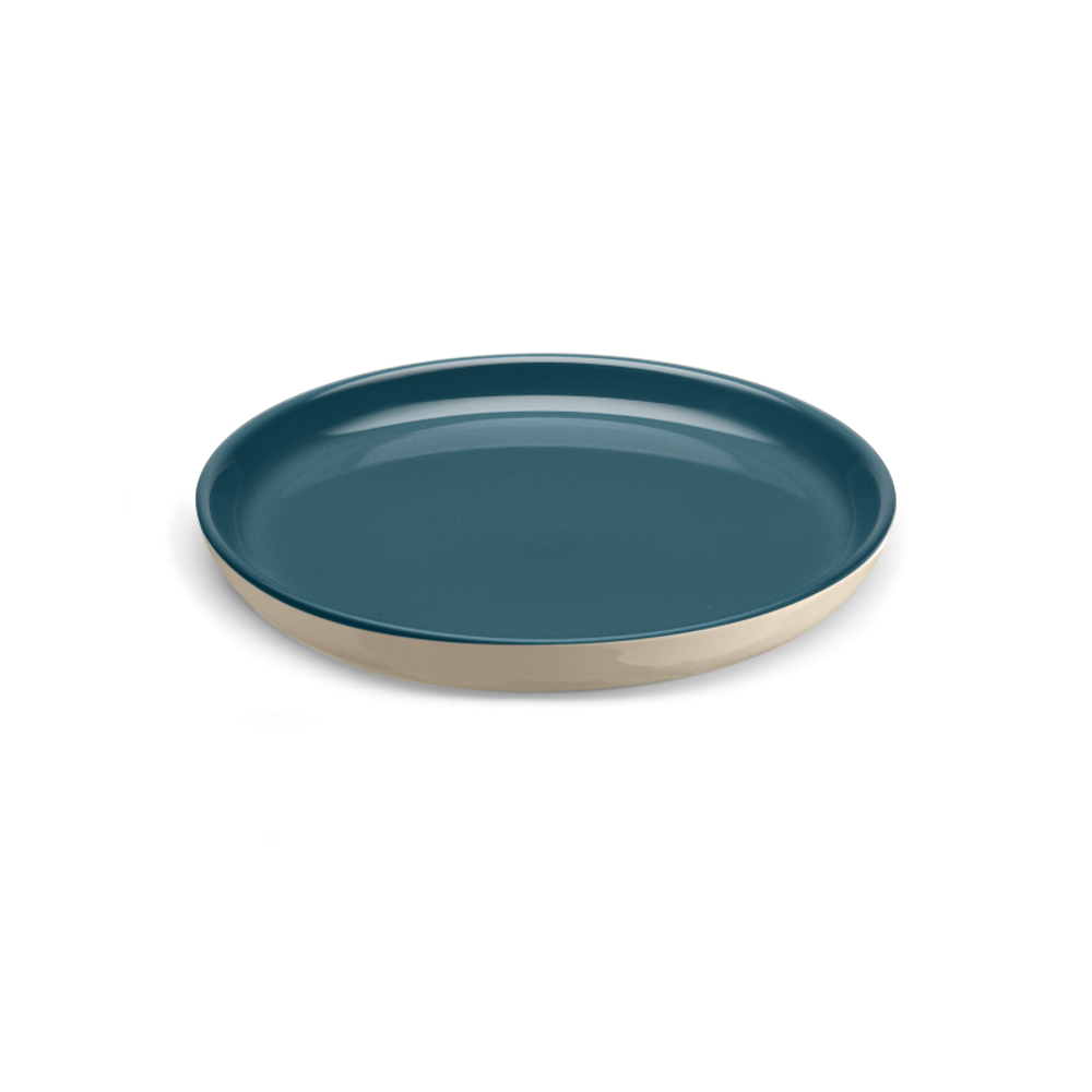 Тарелка десертная Emile Henry Blue Flame/Clay, 21 см