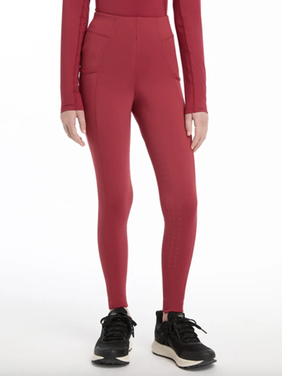 Бреггинсы детские с полной леей LeMieux Young Rider Orla Pull Ons Ember