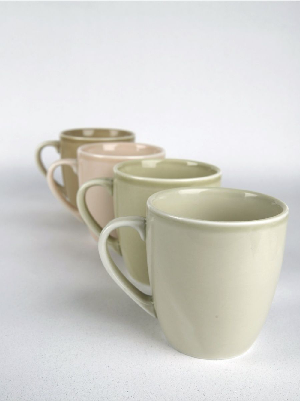 Кружки парные набор Башкирский фарфор, 270 мл, 2 шт, фарфор, цвет, для кофе и чая