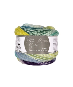 Пряжа Rellana Flotte Socke 4f. Perfect Rainbow (3122)