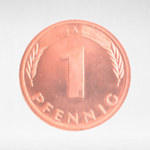 Germany, 1 Pfennig, 2000, (Berlin Mint - "A"), XF