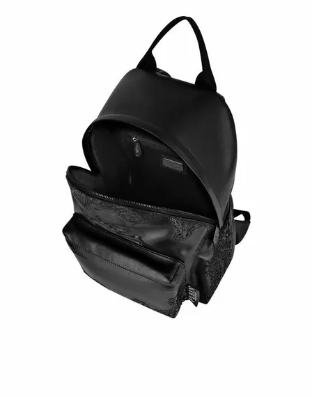 Рюкзак Philipp Plein EMBROIDERED LEATHER BACKPACK PAISLEY