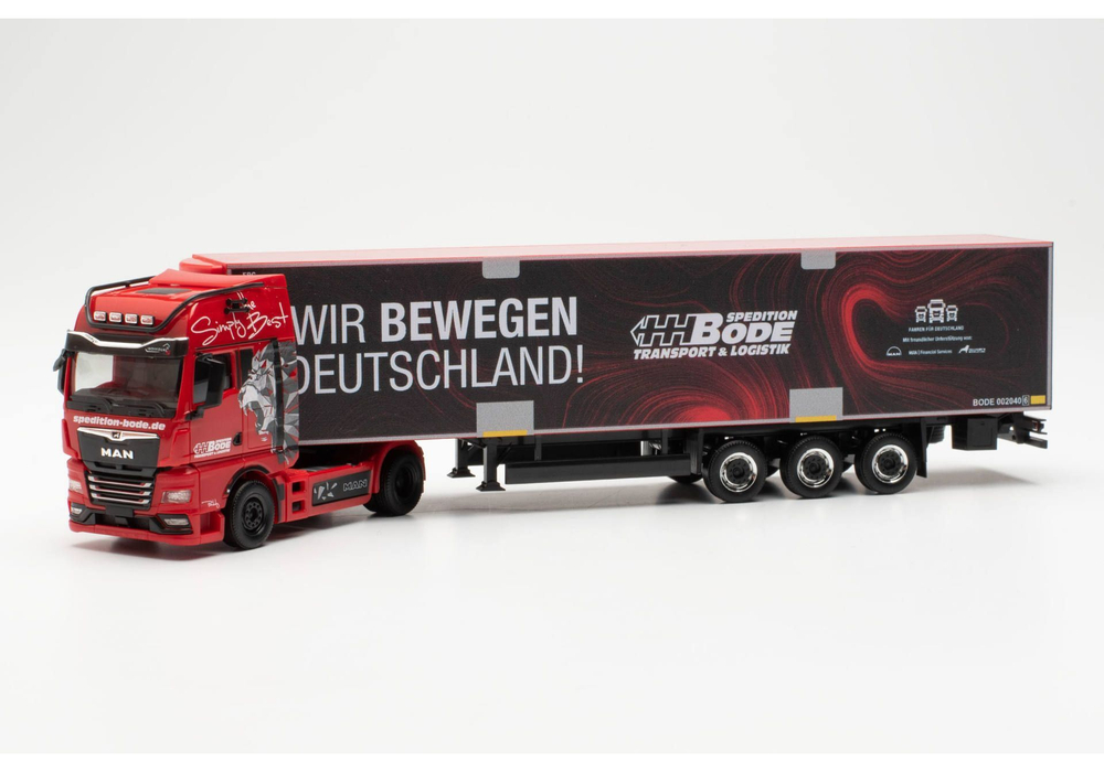 Грузовик MAN TGX GX пп рефрижератор "HH Bode / We move Germany" (Шлезвиг-Гольштейн/Райнфельд)