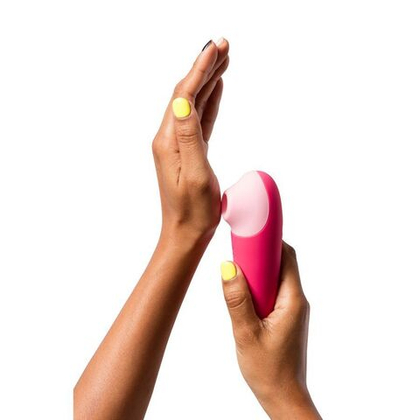 Стимулятор клитора ROMP Shine X, розовый, вакуумная и вибрационная стимуляция