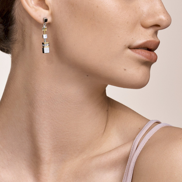 Серьги Coeur de Lion 4-In-1 Gold-Silver 5007/21-1617
