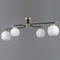 IL0638-4CSQ-24 AB BK LIBRA светильник потолочный