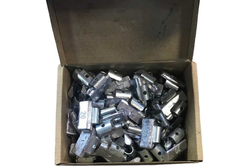 Балансировочный груз для литых дисков 20 г BW-20 (100шт)