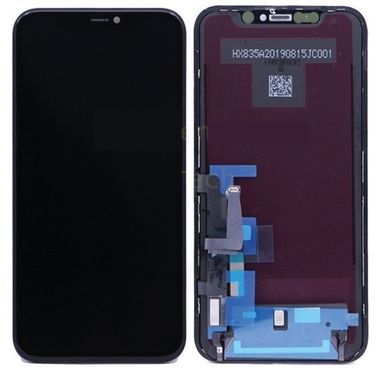 LCD Apple AAA for iPhone 11 + Metal Shield Plate installed