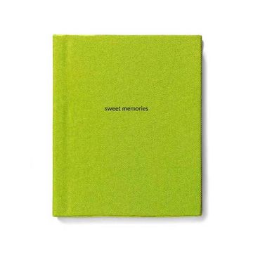 28x20 фотокнига с льняной обложкой "Lime"