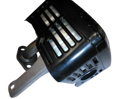 Глушитель в сборе для двигателей GX160-200 (оригинал)