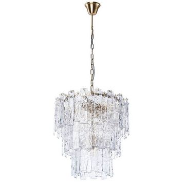 Люстра подвесная 6005/17 LM-8 латунь Felis Divinare